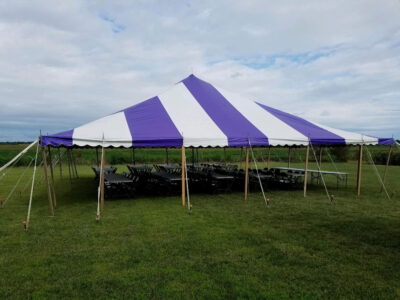 Purple Outdoor Tent
