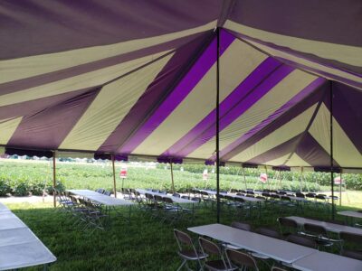 Tent With Tables